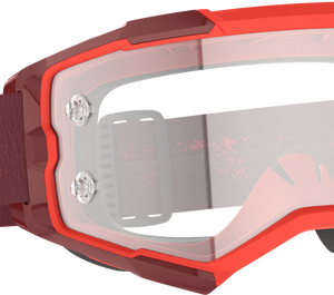Fury Goggle Red Clear Works