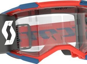 Fury Wfs Gogggle Drk Blue/Neon Red Clear Works