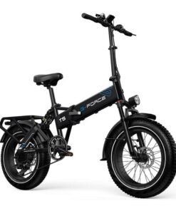 G-FORCE T5 Folding All Terrain Full Suspension Fat Tire Folding Electric Bike