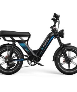 G-FORCE ZF Moped-Style 750W 48V 20Ah/13.5Ah All Terrain Full Suspension Fat Tire Electric Bike