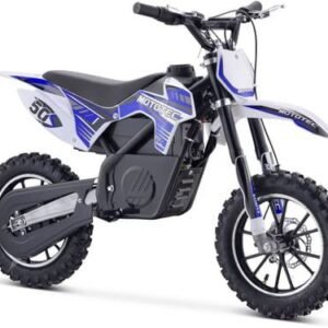Gazella Electric Kids Dirt Bike, 24v 500w, Ages 6 and up – Blue