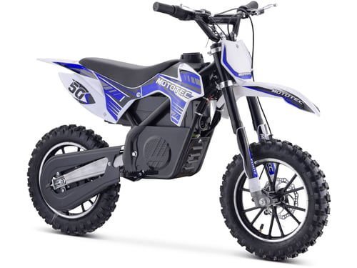 Gazella Electric Kids Dirt Bike, 24v 500w, Ages 6 and up – Blue