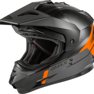 Gm-11 Dual-Sport Scud Helmet Matte Black/Orange/Grey Lg