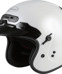 Gm-32 Open-Face Helmet Pearl White Lg