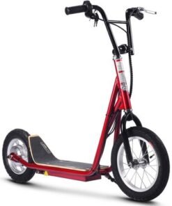 Alternative view of Groove Big Wheel Electric Scooter, Lithium 36v 350w, Ages 12 and up – Red