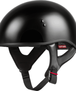 Hh-45 Half Helmet Naked Black Xs