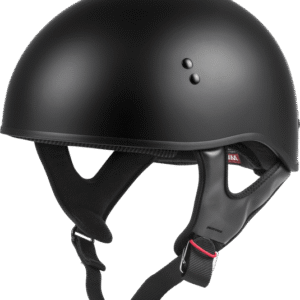 Hh-45 Half Helmet Naked Matte Black Md