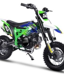 Alternative view of Hooligan Kids Gas Dirt Bike, 60cc 4-Stroke, Electric Start, Automatic, 10/10 inch Wheels, Ages 8 and up – Black