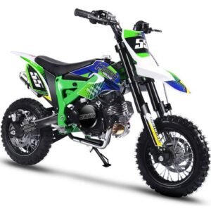 Alternative view of Hooligan Kids Gas Dirt Bike, 60cc 4-Stroke, Electric Start, Automatic, 10/10 inch Wheels, Ages 8 and up – Black