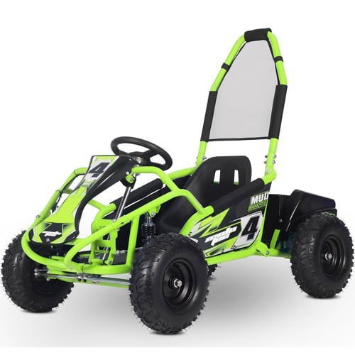 Interceptor Kids Electric Go Kart, 48v 1000w, Full Suspension, Ages 8 and up – Red - Image 4