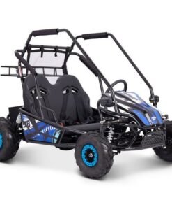 Alternative view of Interceptor XL Electric Go Kart, 60v 2000w, Full Suspension, Bluetooth Speakers – Red