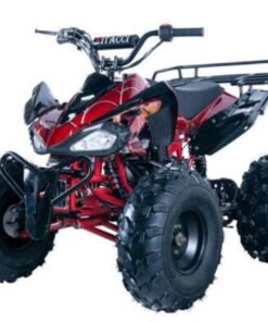 Alternative view of Jet9 125cc Sport ATV, Automatic with Reverse 8 inch Wheels, Rear Rack, Front Bumper, Ages 12 and up – Blue
