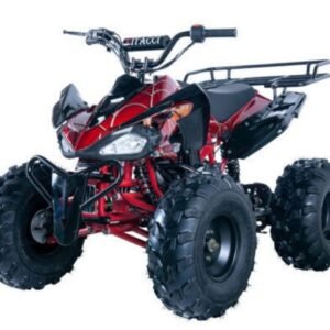 Alternative view of Jet9 125cc Sport ATV, Automatic with Reverse 8 inch Wheels, Rear Rack, Front Bumper, Ages 12 and up – Blue
