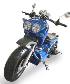 Alternative view of Maddog Gen I 50cc Street Scooter, Automatic, Front Disc Brake, 12 inch Aluminum Wheels, 50 State Legal – Metallic White
