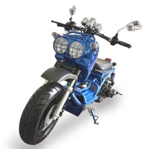 Alternative view of Maddog Gen I 50cc Street Scooter, Automatic, Front Disc Brake, 12 inch Aluminum Wheels, 50 State Legal – Metallic White