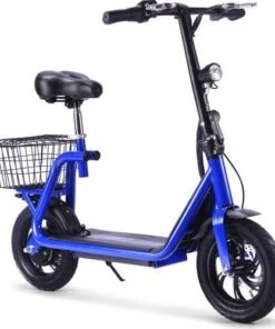 Alternative view of Metro Electric Scooter, 36v 500w Lithium – Blue