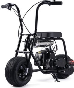Micro 49cc 2-Stroke Gas Mini Bike – Black