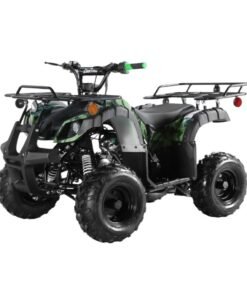 Alternative view of Mini 125cc Utility Style ATV, Electric Start, Automatic with Reverse, 7-inch Wheels, Ages 9-12 – Camo Green