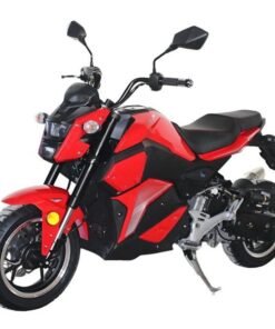 Mini Max 50cc Motorcycle, Automatic, Front Disc Brake, 12 inch Aluminum Wheels, 50 State Legal – Metallic Red