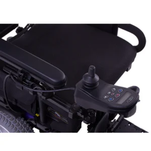 Alternative view of Quantum Rehab Power Wheelchair