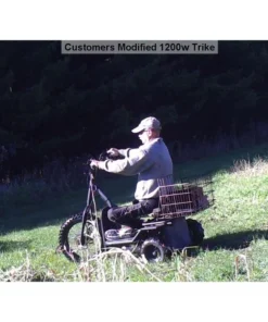 Alternative view of MotoTec Electric Trike 48v 1200w