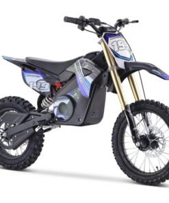 MotoTec 48v Pro Electric Dirt Bike 1800w Lithium Blue