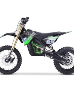 Alternative view of MotoTec 48v Pro Electric Dirt Bike 1800w Lithium Green