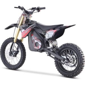 Alternative view of MotoTec 48v Pro Electric Dirt Bike 1800w Lithium Red