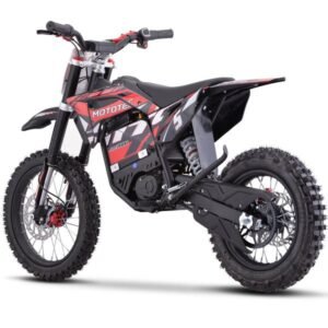 Alternative view of MotoTec 60v Pro Electric Dirt Bike 2000W Lithium Red