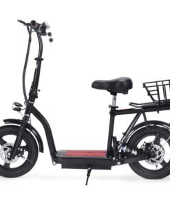 Alternative view of MotoTec Cruiser 48v 350w Lithium Electric Scooter Black