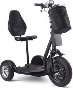 Alternative view of MotoTec Electric Trike 48v 1000w Lithium Black