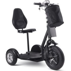 Alternative view of MotoTec Electric Trike 48v 1000w Lithium Black