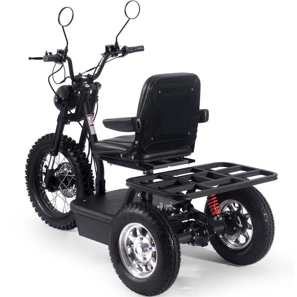 MotoTec Electric Trike 60V/20Ah 1800W - Image 4