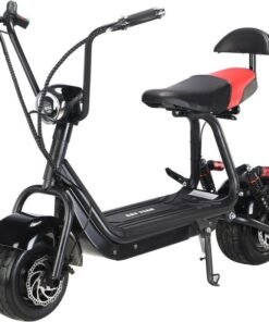 MotoTec Mini Fat Tire 48v 500w Electric Scooter Black