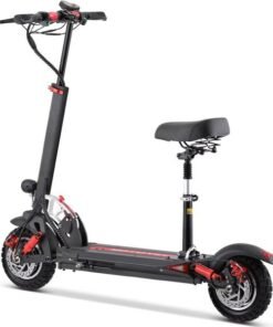 Alternative view of MotoTec Thor 60v 2400w Lithium Electric Scooter Black