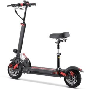Alternative view of MotoTec Thor 60v 2400w Lithium Electric Scooter Black