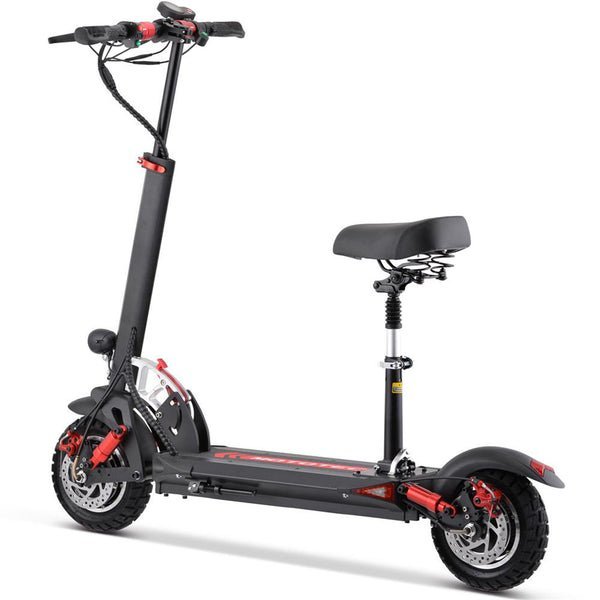 MotoTec Thor 60v 2400w Lithium Electric Scooter Black - Image 2