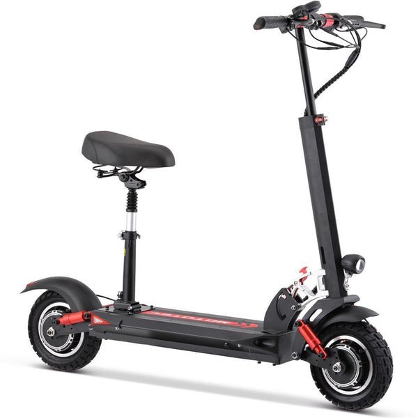 MotoTec Thor 60v 2400w Lithium Electric Scooter Black - Image 3