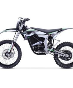 Alternative view of MotoTec Venom 72v 12000w Electric Dirt Bike White