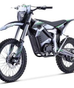 MotoTec Venom 72v 12000w Electric Dirt Bike White