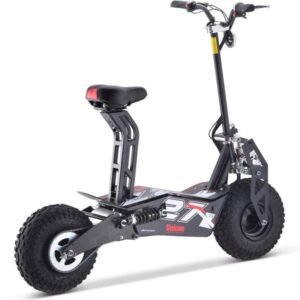 Alternative view of MotoTec Vulcan 48v 1600w Electric Scooter Black