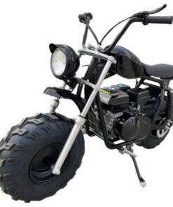 Alternative view of Mudstar Gas Powered Mini Bike, 196cc 6.5hp 4-Stroke – Black