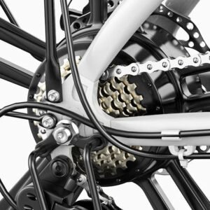 Alternative view of Mukkpet GL Step-Thru Folding 750W 48V Fat Tire Electric Bike
