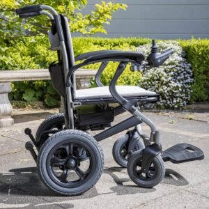 Alternative view of Mway Lite Manual Folding Powerchair