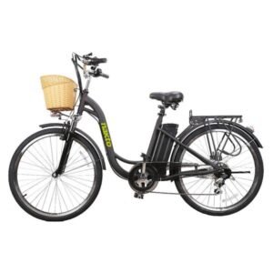 Alternative view of Nakto Camel City 26” Women’s Cruiser Electric Bike 36V 250-350W With Basket