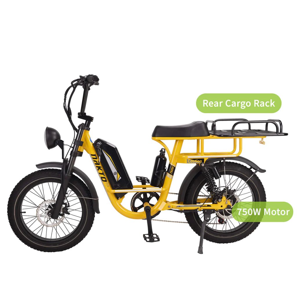 NAKTO F4 48V/20Ah 750W Electric Bike - Image 3