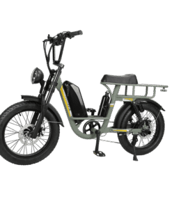 Alternative view of Nakto F4 Step-Thru 750W (or 500W) 48V Electric Cargo Bike