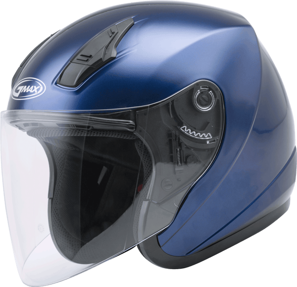 Of-17 Open-Face Helmet Blue Xl
