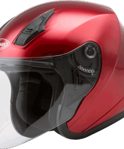 Of-17 Open-Face Helmet Candy Red 3x