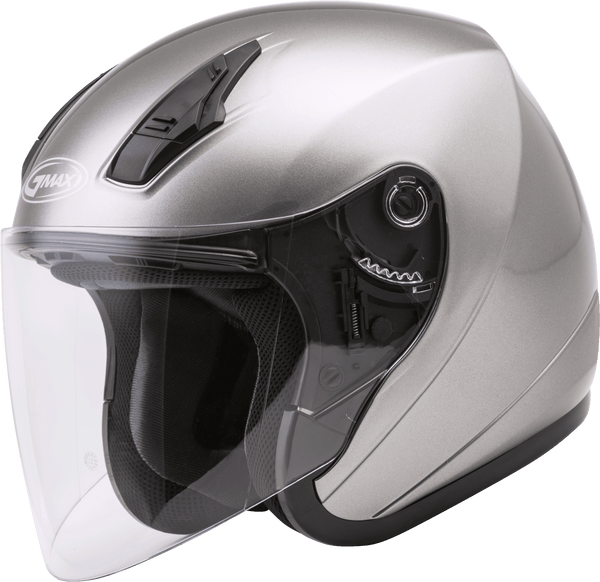 Of-17 Open-Face Helmet Titanium Lg